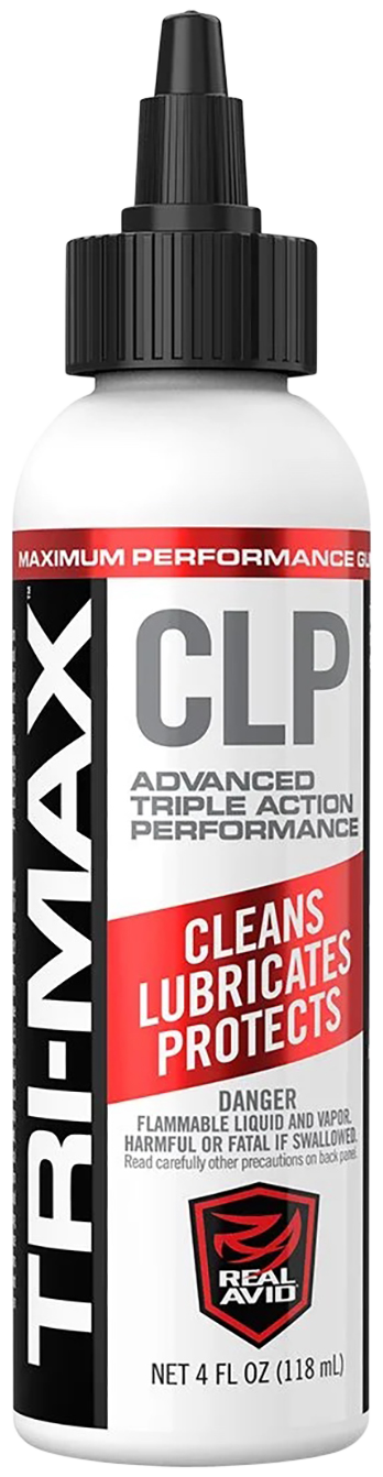 Real Avid Tri-Max CLP 4 oz Squeeze Bottle - Gun Cleaner Lubricant Protectant