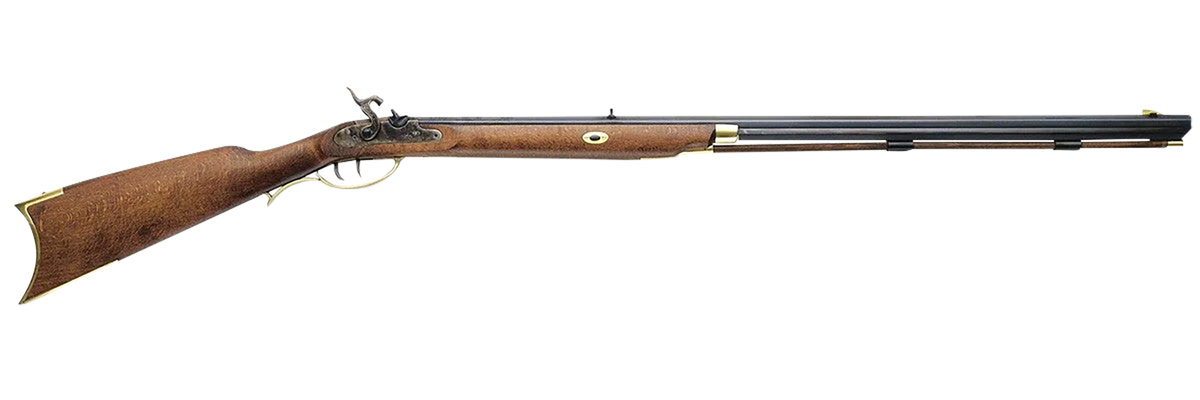 Traditions Crockett 32 Cal Percussion 32" Octagon Blued Hardwood Muzzleloader