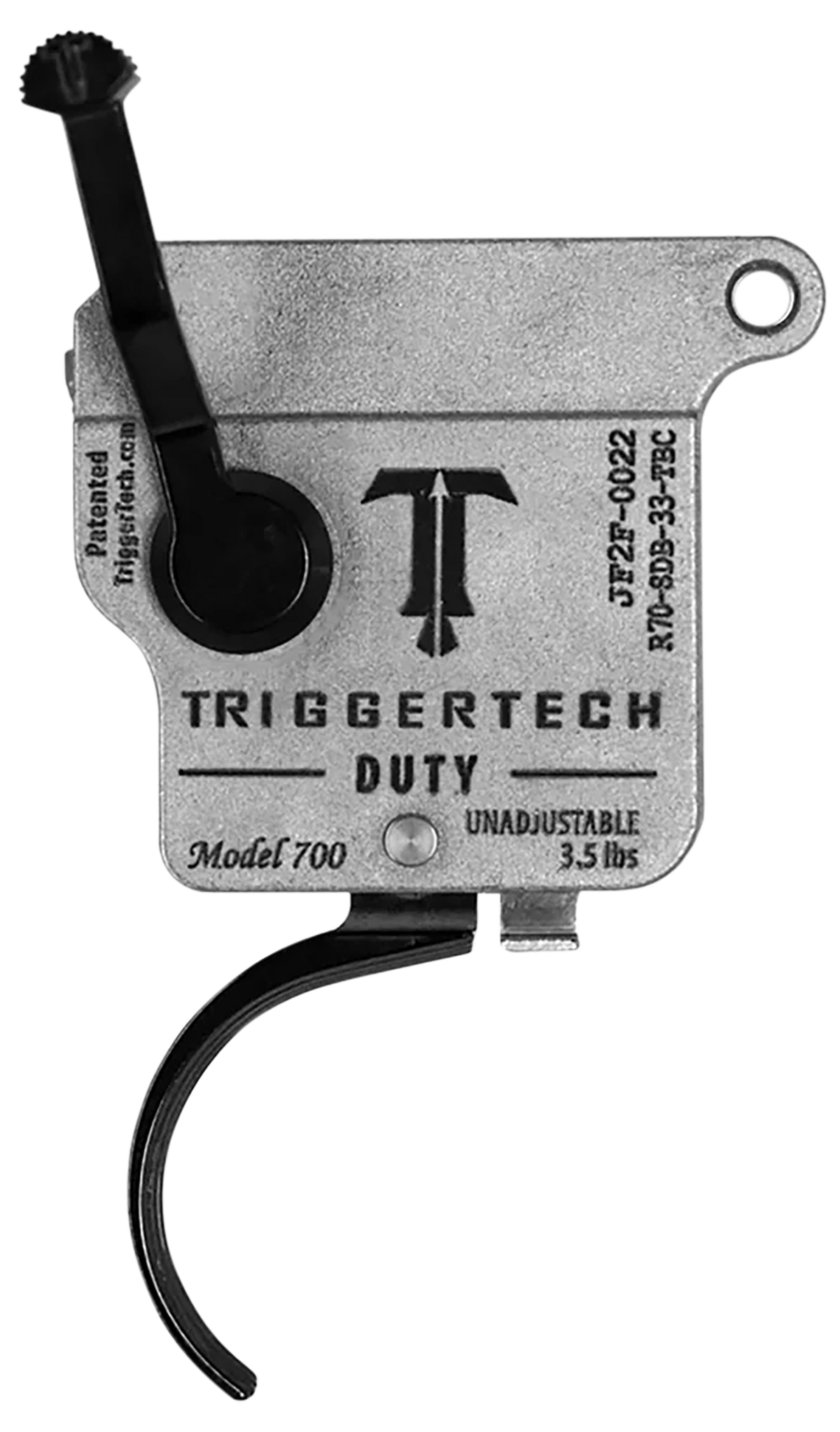 TriggerTech Special Remington 700 1-3.5 lb Single-Stage Curved Trigger w/ Bolt Release - Right Hand