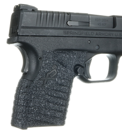 Talon Grips 207R Adhesive Grip Textured Black Rubber Springfield XD-S 9/40/45 Small Backstrap