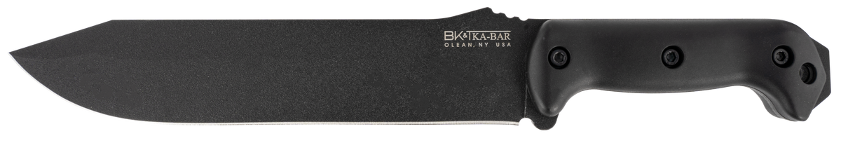 Ka-Bar BK9 Becker Combat Bowie 9.25" Clip Point Plain 1095 Cro-Van Black Ultramid Handle Fixed