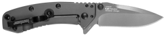 Kershaw Cryo 1555TIX 2.75" Folding Drop Point Plain 8Cr13MoV Gray PVD SS - Clamshell Packaging