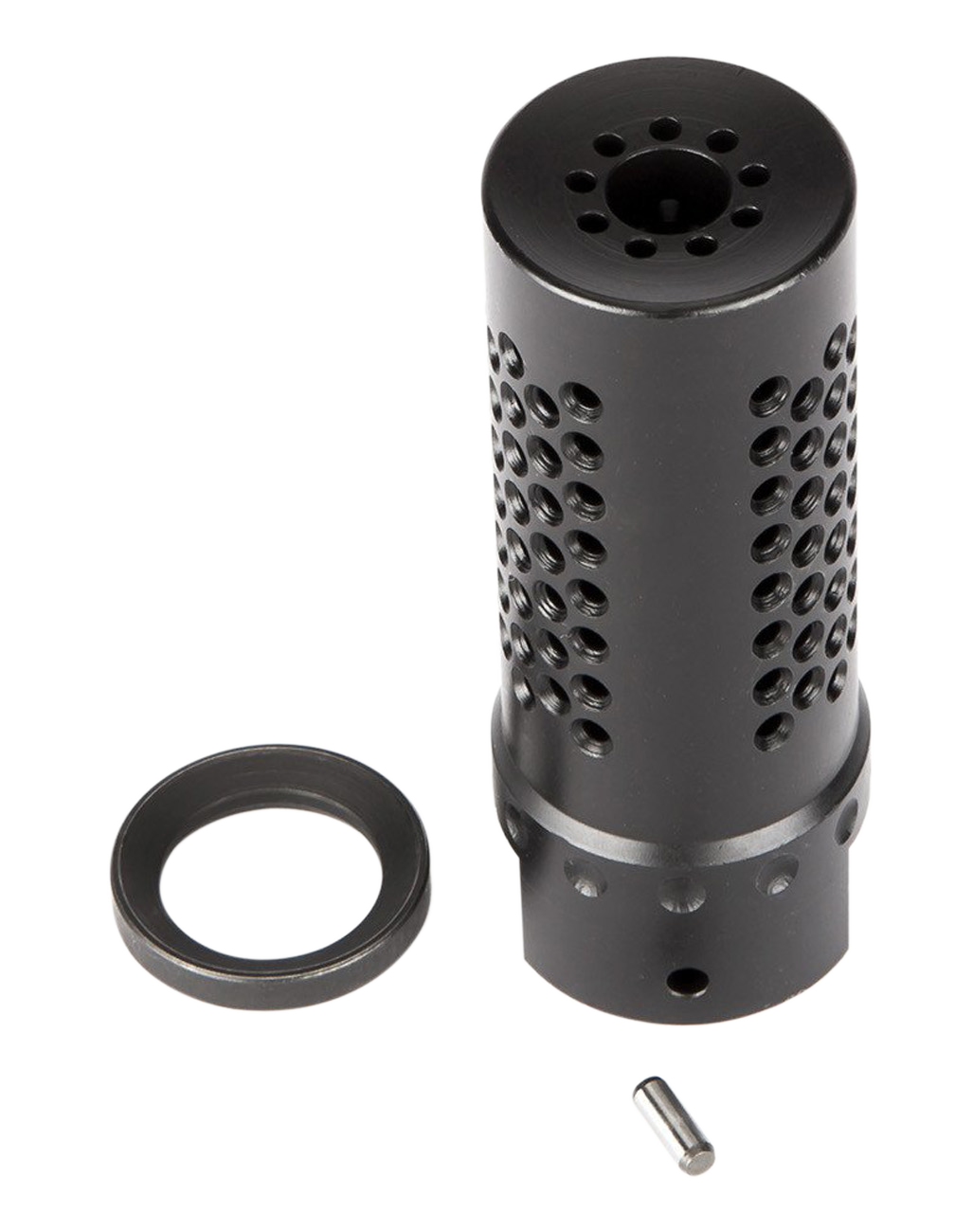 Spikes Tactical Dynacomp Extreme 5.56x45mm NATO 1/2x28 Muzzle Brake - Black Nitride
