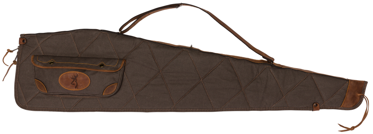 Browning Lona Scoped Rifle Case 48" Canvas Flint/Brown