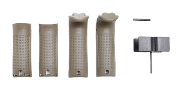 Glock 30950 Backstrap/Beavertail Set OD Green Polymer - Fits G19/G23/G32 Gen4