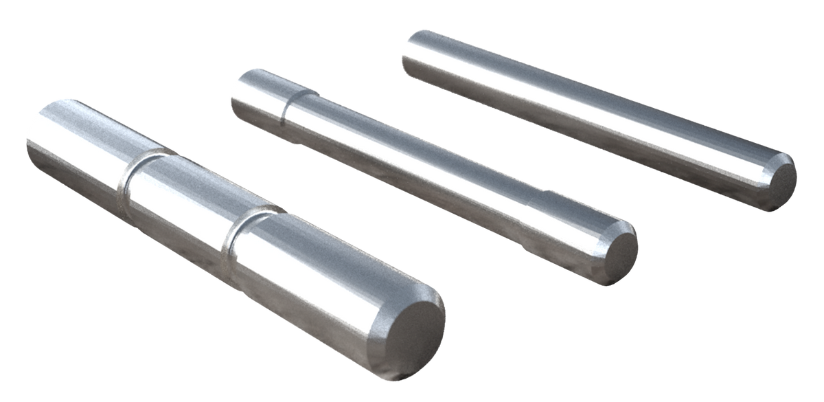 Rival Arms RA60G101T Frame Pin Kit Compatible w/Glock Gen3 (Except 36/42/43) Silver Titanium