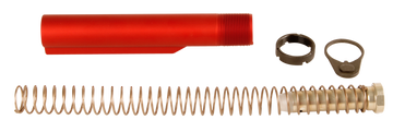 LBE Unlimited Mil-Spec Buffer Tube Kit 6-Position Red AR-15
