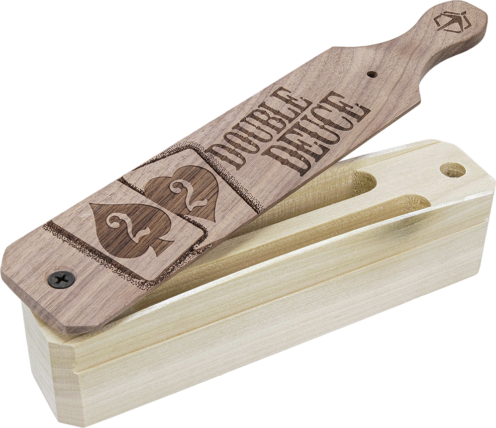 Hunters Specialties HS Strut Double Deuce Turkey Box Call - Walnut