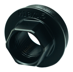 Faxon Firearms Stainless Steel Direct Thread to Hub Adapter - M18x1.5