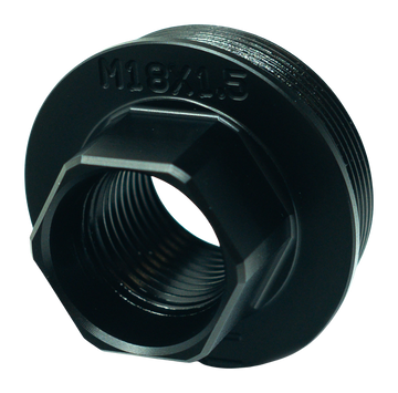Faxon Firearms Stainless Steel Direct Thread to Hub Adapter - M18x1.5