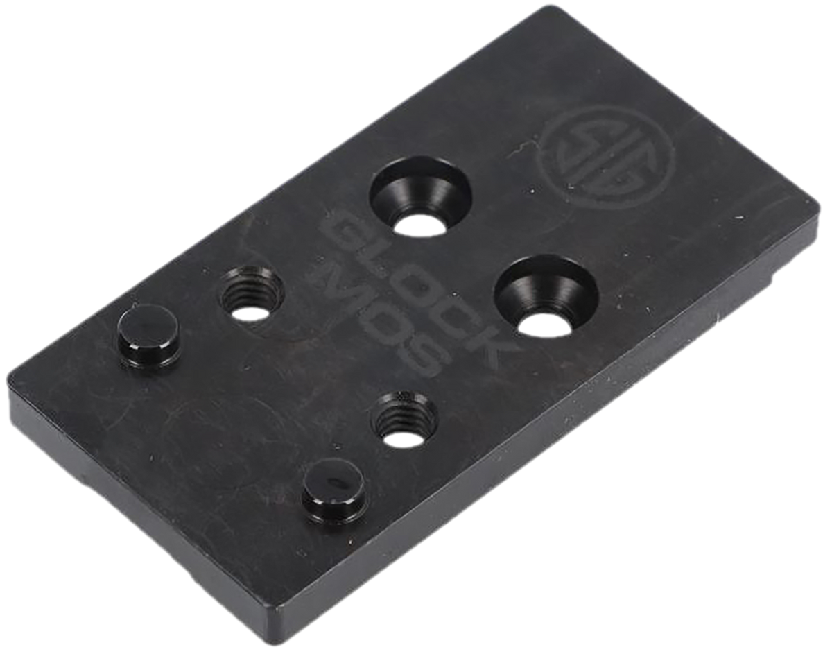 Sig Sauer Electro-Optics Romeo2 Adapter Plate Black Glock MOS Handgun