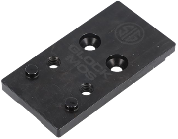 Sig Sauer Electro-Optics Romeo2 Adapter Plate Black Glock MOS Handgun