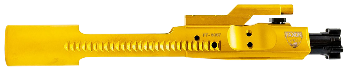 Faxon Firearms Superfinished M16 .223/5.56 Bolt Carrier Group - Gold TiN