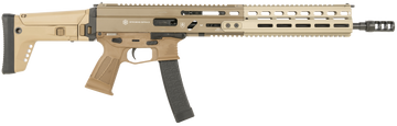 Grand Power Stribog SP9A3 Enhanced 9mm Luger 16" 30+1 Semi-Auto Rifle - Flat Dark Earth