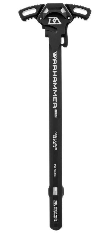Breek Arms Warhammer Mod2 AR-15/M16 7075-T6 Ambidextrous Charging Handle - Black