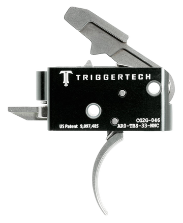 TriggerTech Competitive Primary AR-15 3.5 lb Two-Stage Curved Trigger - Right Hand