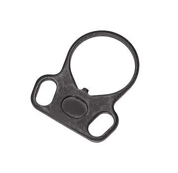 White Label Armory WLA-PAC-7003-05 Dual Loop Ambi End Plate AR-15 5-Pack - Black