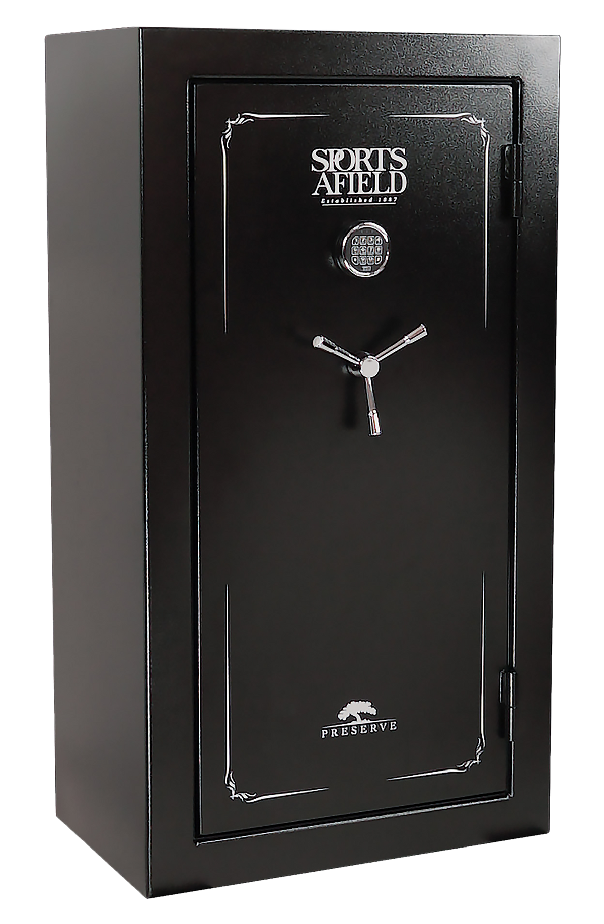 Sports Afield Preserve SA5932P 32+6 Fireproof Gun Safe 59x32x20 Black Steel