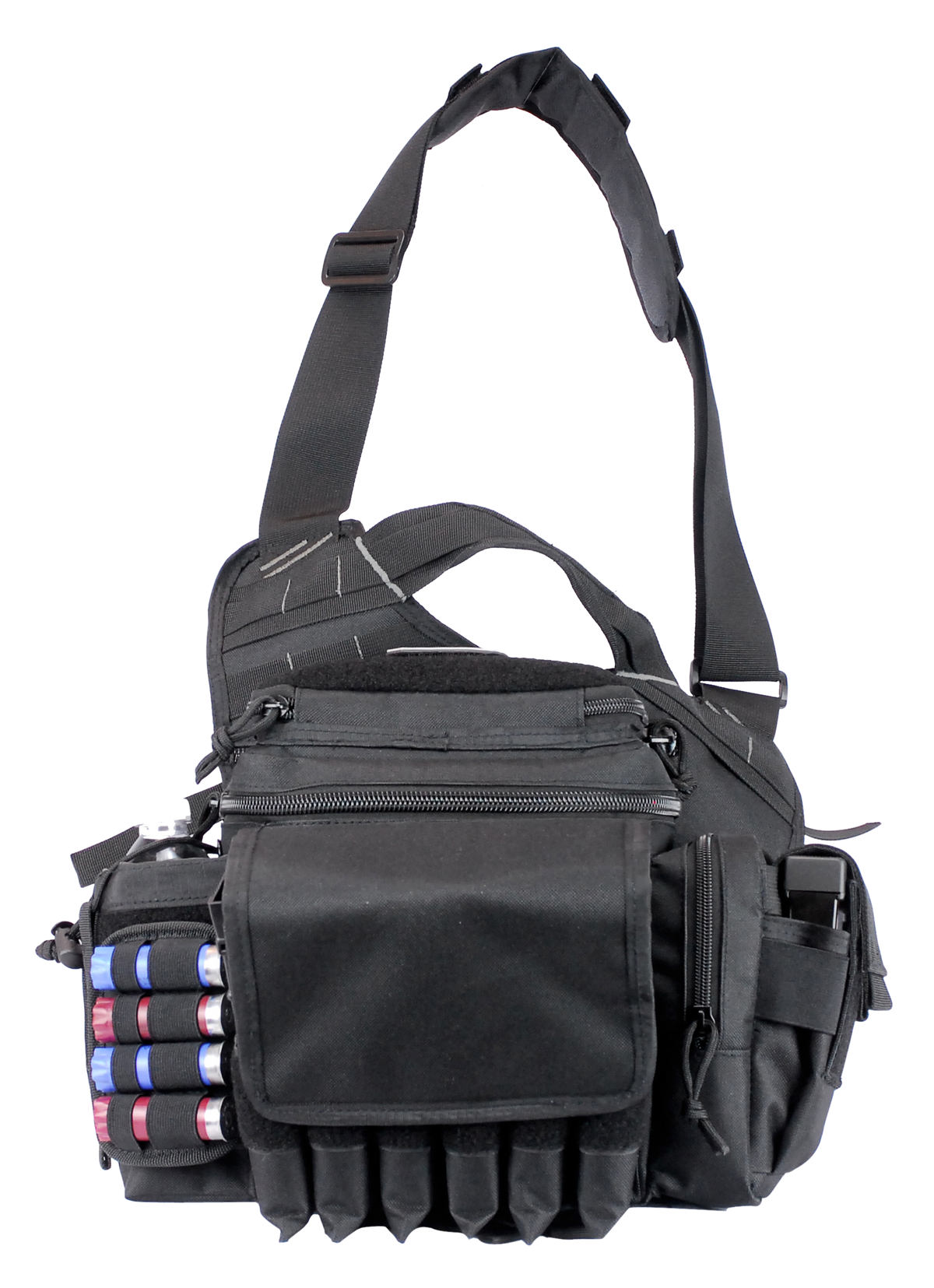 G*Outdoors Rapid Deployment Sling Pack 600D Polyester 1 Handgun Black Large