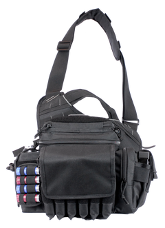 G*Outdoors Rapid Deployment Sling Pack 600D Polyester 1 Handgun Black Large