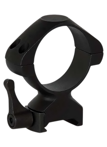 Konus 7422 Steel Rings 34mm High Quick Release Matte Black - Pair