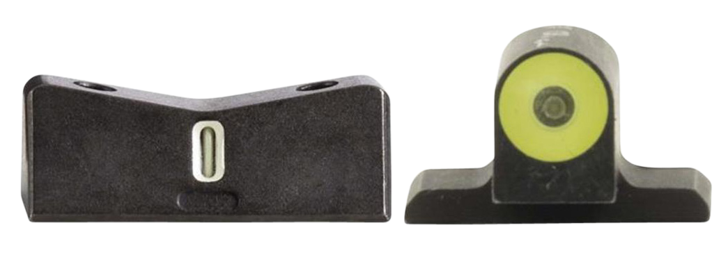 XS Sights DXT2 Big Dot Night Sights for Sig Sauer P365 - Green Tritium Yellow Outline Front / White Outline Rear