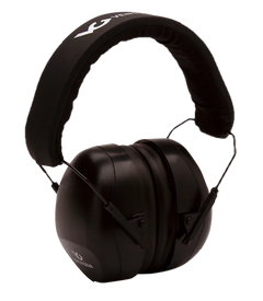 Pyramex Venture Gear V80 Muff 26 dB Foam Over the Head Black Earmuffs w/32 dB Foam Earplugs