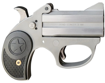 Bond Arms Stinger RS 9mm Luger 3" 2rd Break-Action Pistol - Matte Stainless