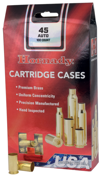 Hornady 8602 Unprimed Brass Cases 22 Hornet 50/Box