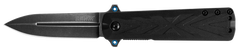 Kershaw Barstow 3960 3" Folding Spear Point Plain 8Cr13MoV BlackWash Black GFN