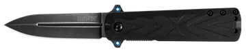Kershaw Barstow 3960 3" Folding Spear Point Plain 8Cr13MoV BlackWash Black GFN