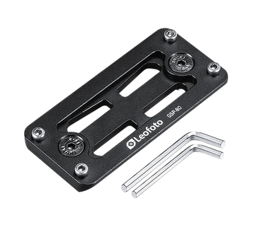 Leofoto GSP-80 M-LOK to Arca-Swiss QR Plate Adapter - 80mm Aluminum