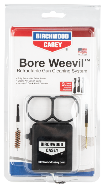Birchwood Casey Bore Weevil Retractable Cleaning System 8-32