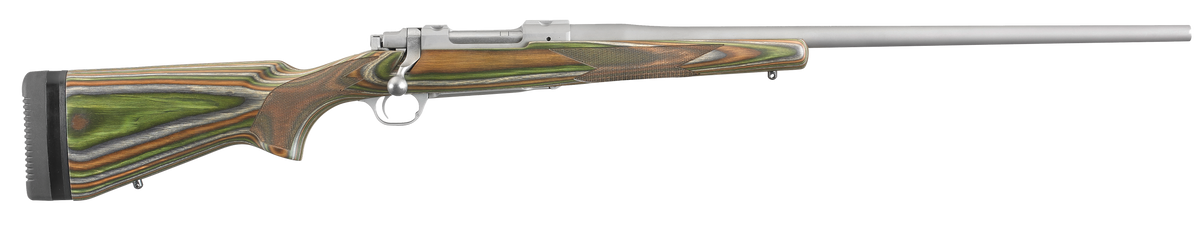Ruger Hawkeye Predator 6.5 Creedmoor 24" 4+1 Bolt-Action Rifle - Green Mountain Laminate Stock