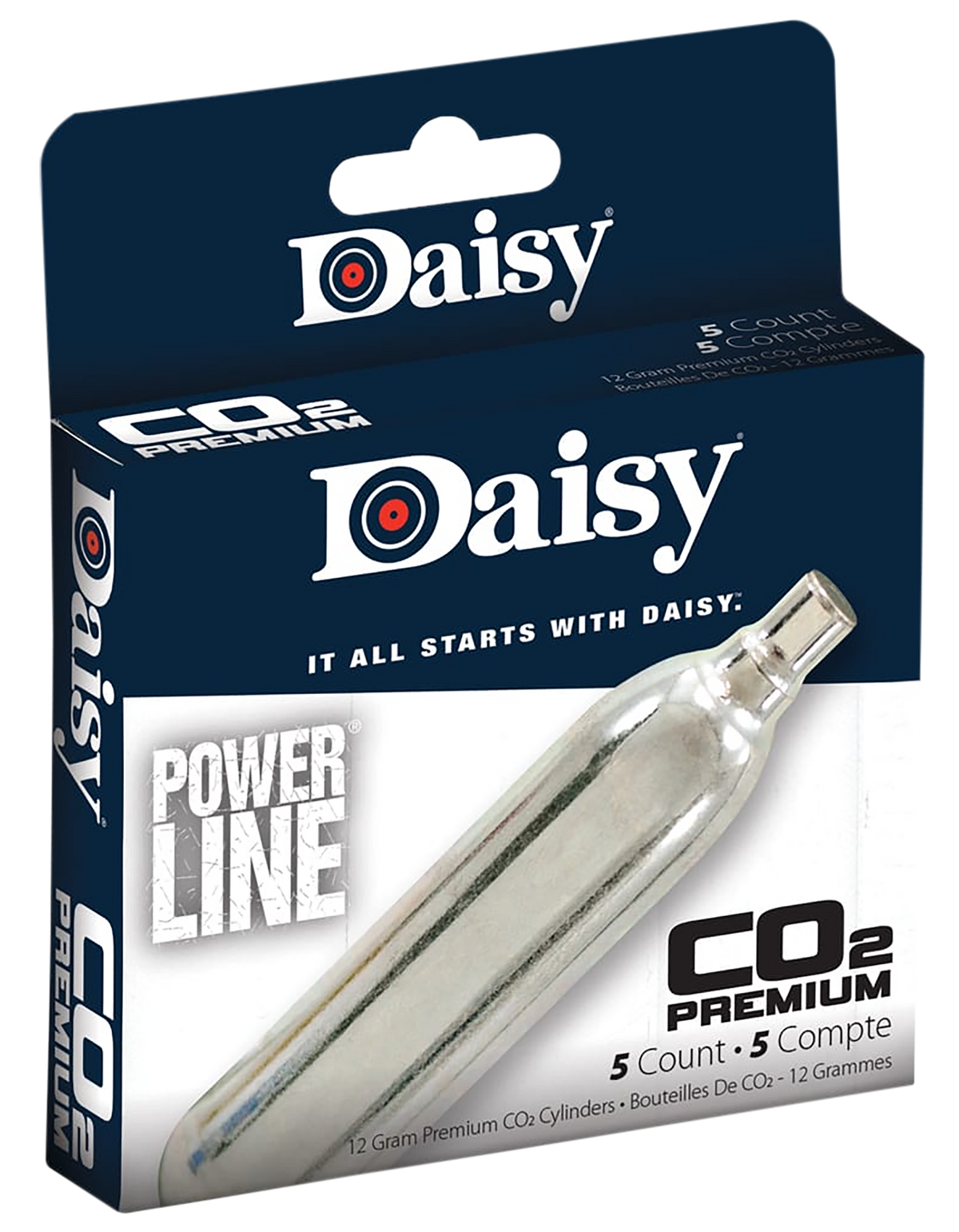 Daisy Powerline 12-Gram CO2 Cylinder 5-Pack