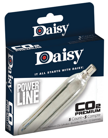 Daisy Powerline 12-Gram CO2 Cylinder 5-Pack