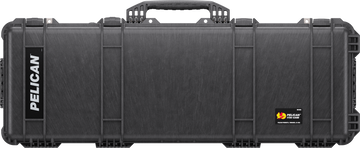 Pelican 1750 Protector Long Case 41.80" Black Polypropylene w/Foam & Wheels