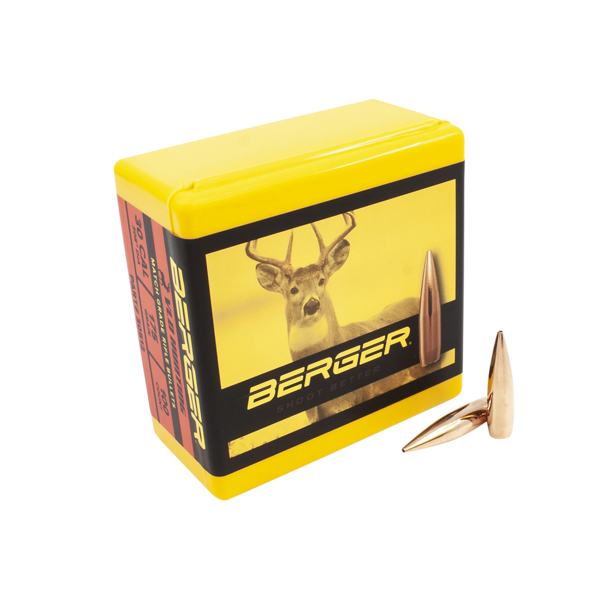 Berger Bullets VLD Hunting Long Range 30 Cal .308 175gr - 100/Box