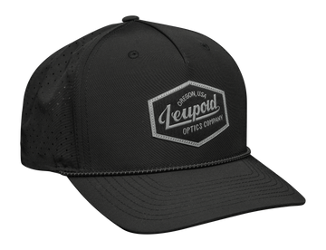 Leupold Optics Co. Performance Hat Black OSFA Snap-Back