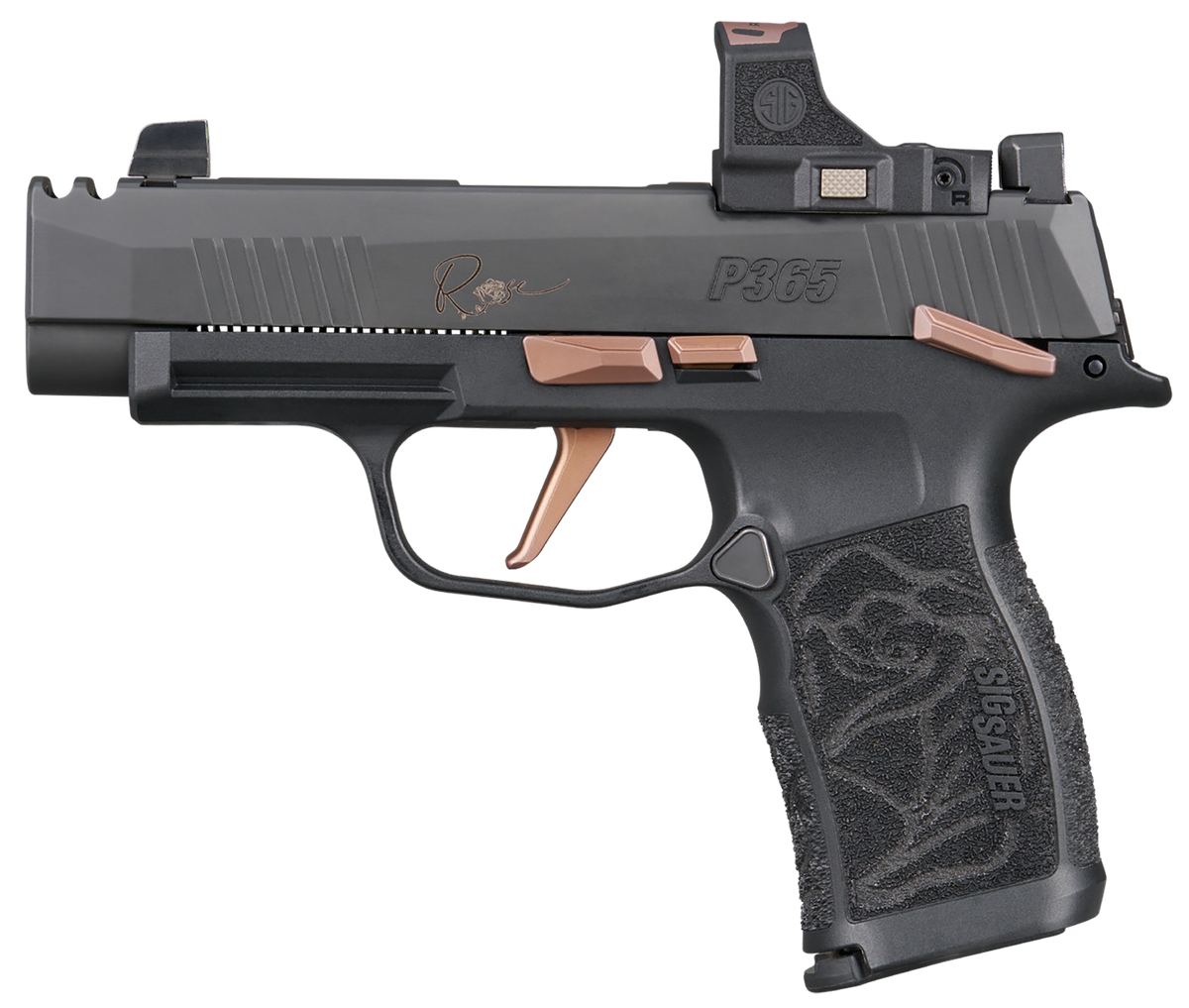 Sig Sauer P365 XL ROSE 9mm Luger 3.7" 12+1 Semi-Auto Pistol w/Romeo-RS Optic