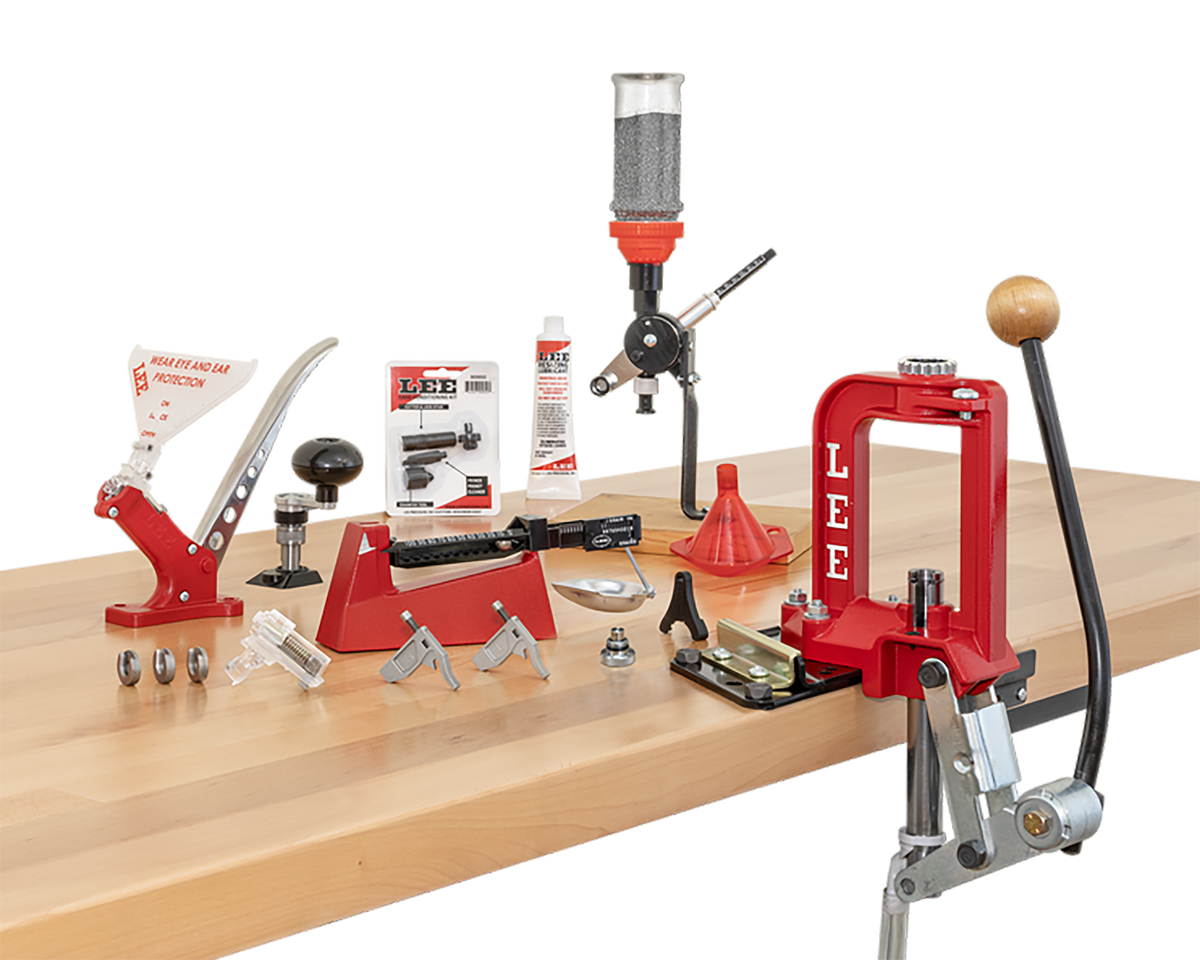 Lee 90030 Breech Lock Challenger Single Stage Reloading Press Kit - Cast Aluminum