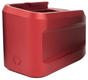 Strike Industries EMP Extended Mag Plate 6061-T6 Aluminum Red for Glock G19