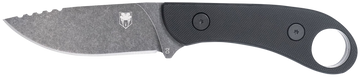CobraTec Knives Skinner Gen II 3.5" Fixed Blade D2 Steel Plain Edge Stonewashed G10 Handle