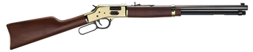 Henry Big Boy Brass Side Gate 357 Mag/38 Special 20" 10+1 Lever Action Rifle - American Walnut, Octagon Barrel