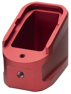 Strike Industries EMP Extended Mag Plate Glock G17/G22 Red 6061-T6 Aluminum