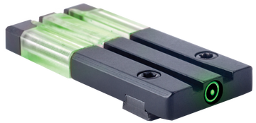 Meprolight FT Bullseye Rear Sight Green Tritium/Fiber Optic Black Frame for Springfield XD/XDM/Hellcat