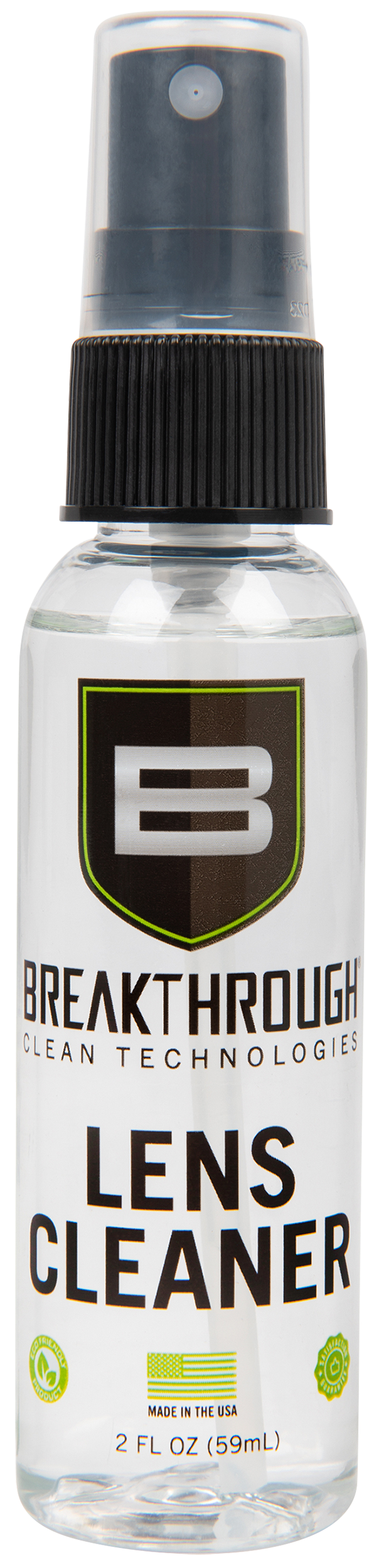 Breakthrough Clean BTLC-2OZ Lens Cleaner 2 oz Anti-Fog Spray Bottle