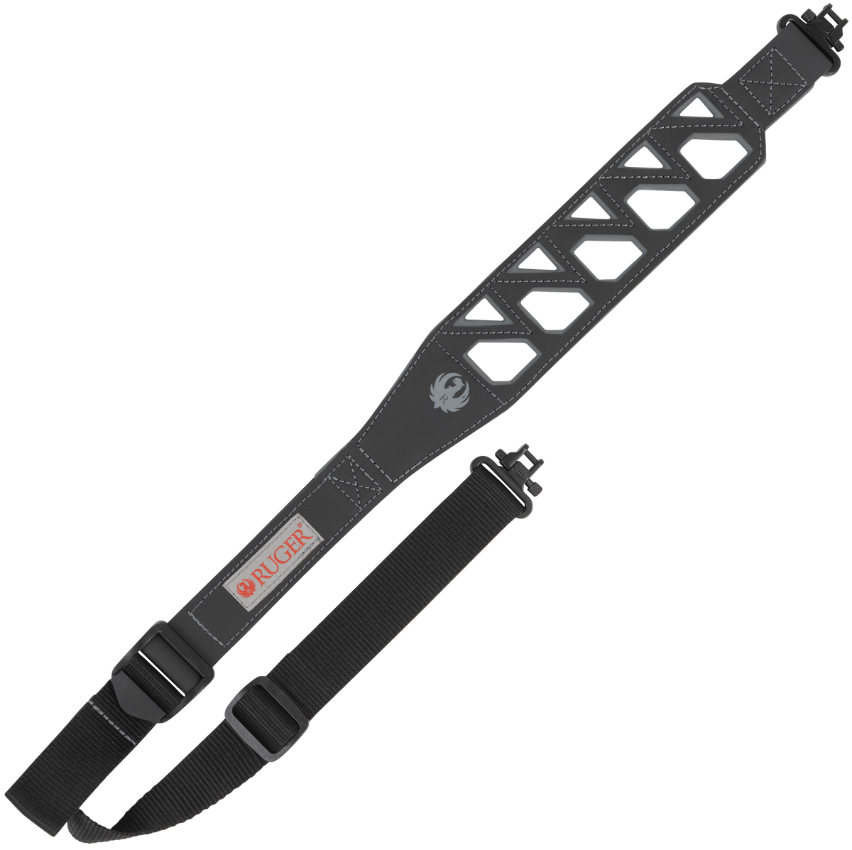 Allen 27811 Vertex Gray Rifle Sling 22"-39" w/ Swivels
