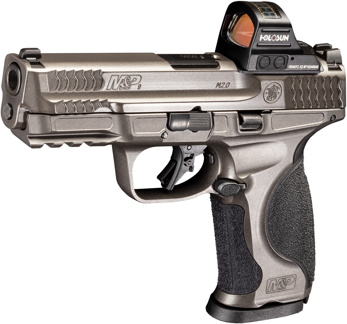 Smith & Wesson M&P9 M2.0 Metal 9mm 4.25" 17+1 Semi-Auto Pistol - Holosun Bundle