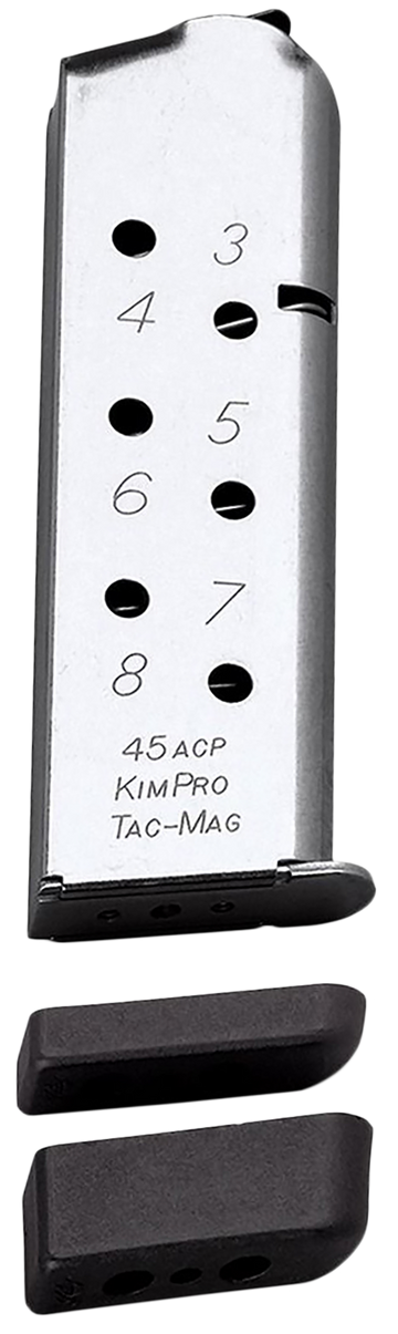 Kimber Tac-Mag 45 ACP 8rd Stainless Steel Magazine - Silver